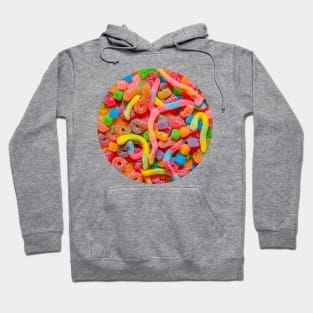 Sour Neon Gummy Party Mix Design Hoodie